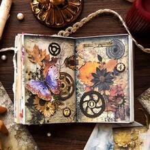 福生花石系列花卉主題材質擺飾套裝，1套40件 - 藍色 - 查看 4