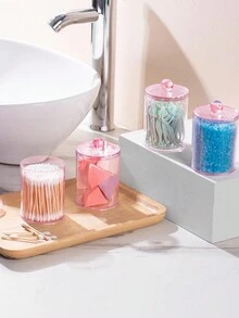 1 Miếng Màu hồng Máy Phân phối Chai Với Tròn Nắp Đối với Sữa tắm Hoặc Dầu gội đầu - Hồng - Xem 5