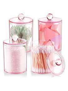 1 Miếng Màu hồng Máy Phân phối Chai Với Tròn Nắp Đối với Sữa tắm Hoặc Dầu gội đầu - Hồng - Xem 1