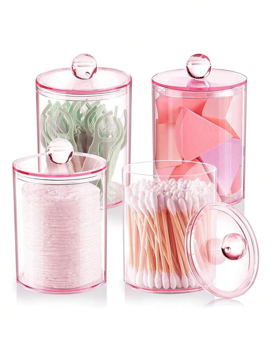 1 Miếng Màu hồng Máy Phân phối Chai Với Tròn Nắp Đối với Sữa tắm Hoặc Dầu gội đầu - Hồng - Xem 1