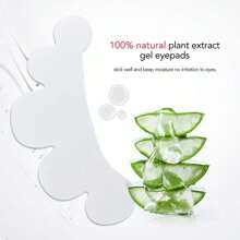 Eyelash Extension Stickers, Hydrogel Eye Patches, Eyelash Extension Stickers, Eyelash Lifting Stickers, Eyelash Tinting Stickers (Floral Pink) - Pink - View 4