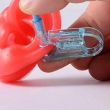 1pc New Automatic Disposable Ear Piercing Gun, Stainless Steel Ear Stud, Piercing Earrings Kit - Multicolor - View 5