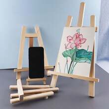 Hj-9x16 Wooden Mobile Phone Stand - Beige - View 4