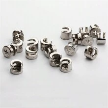 10入組家具凸輪鎖螺母,用於櫥櫃抽屜、梳妝臺和衣櫥面板的連接器