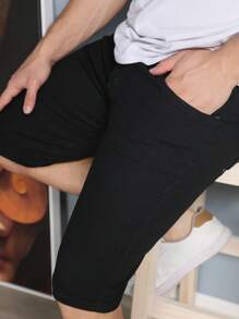 Men Shorts - Black - View 3