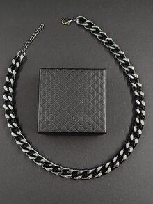 Fine Layered Necklaces - Màu xám đen - Xem 7