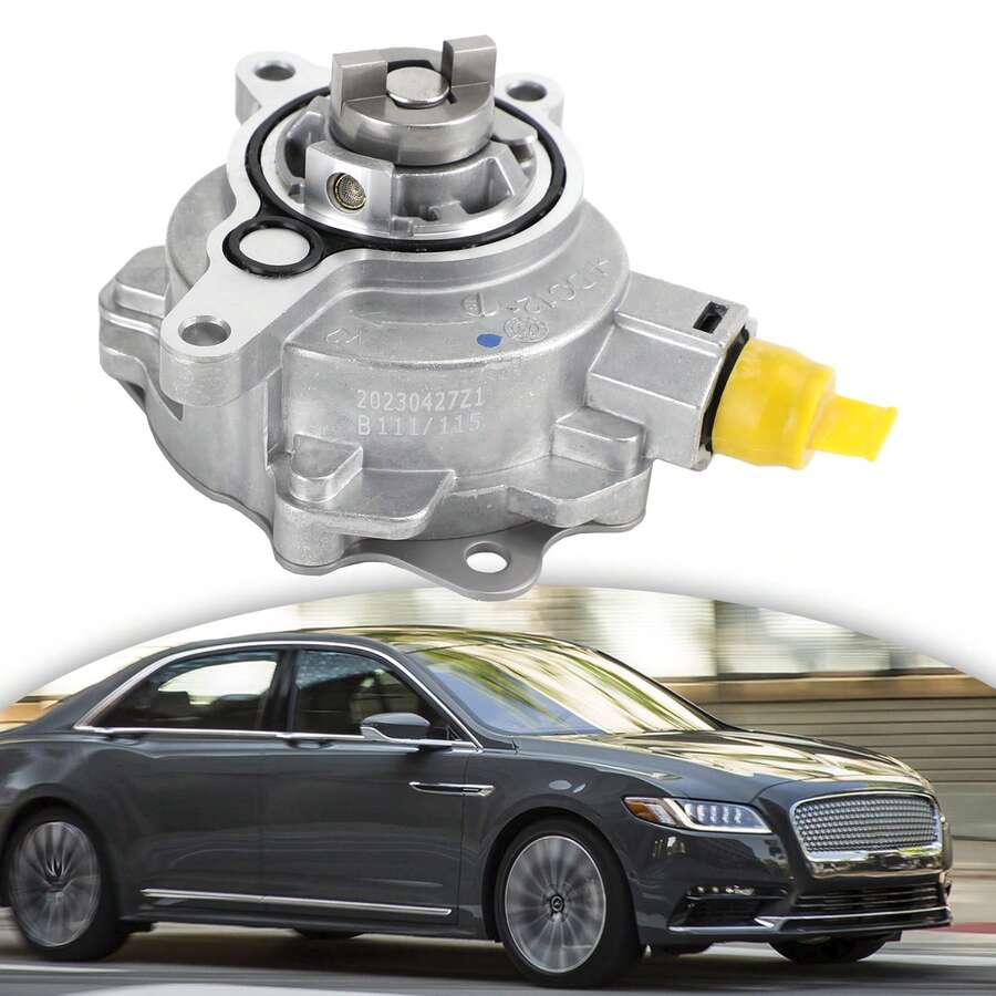 Power Brake Booster Vacuum Pump LR047384 For Ford's Lincoln Land Rover 2.0L 12-19 - Silver - View 1