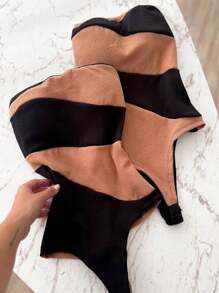 Women Bodysuits - Beige - View 1