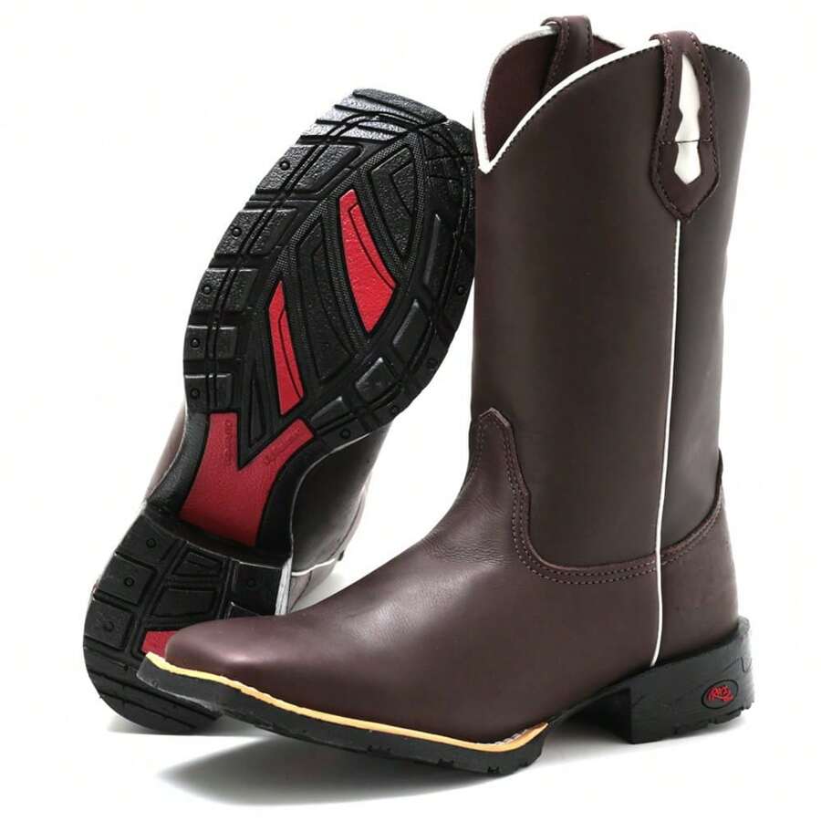 Men Boots - 鏽棕色 - 查看 1