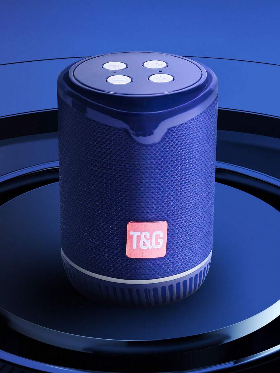 T&G Tg528 1入組黑色便攜式無線藍牙喇叭低音炮,戶外防水立柱音箱立體聲音樂fm和hi-fi揚聲器,確保清晰明亮的音色,支援tf卡/usb/aux,擁有立體聲音效的便攜式喇叭。outdoor/portable Audio,生日派對禮物,無線/萬聖節派對,聖誕節,萬聖節,感恩節 - 黑色 - 查看 1