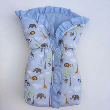 Túi ngủ cho trẻ sơ sinh và trẻ em - Màu xanh nhạt - Xem 1