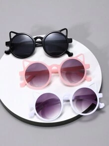 3pcs/Pack Kids/Children's Fashion Fashion Glasses For Beach, Party, Outdoor, Travel