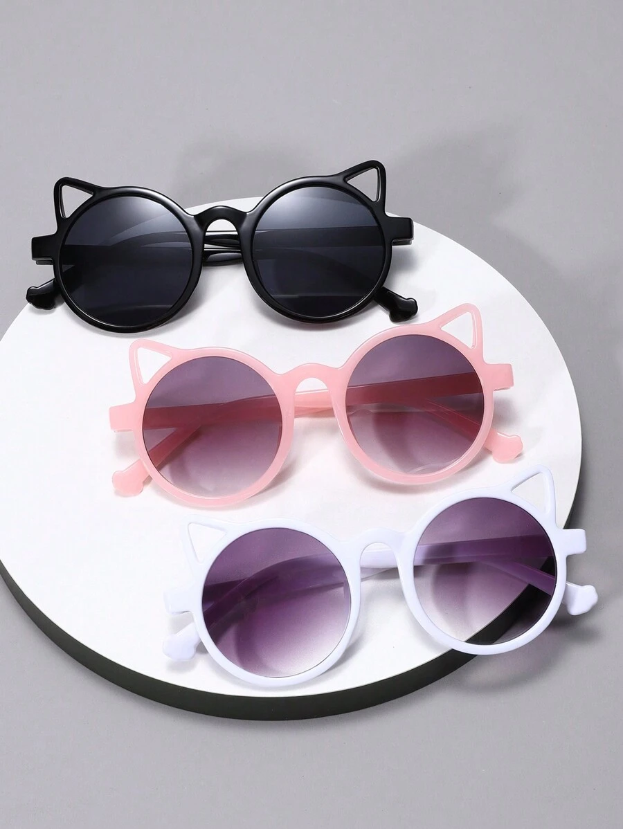 3pcs/Pack Kids/Children's Fashion Fashion Glasses For Beach, Party, Outdoor, Travel