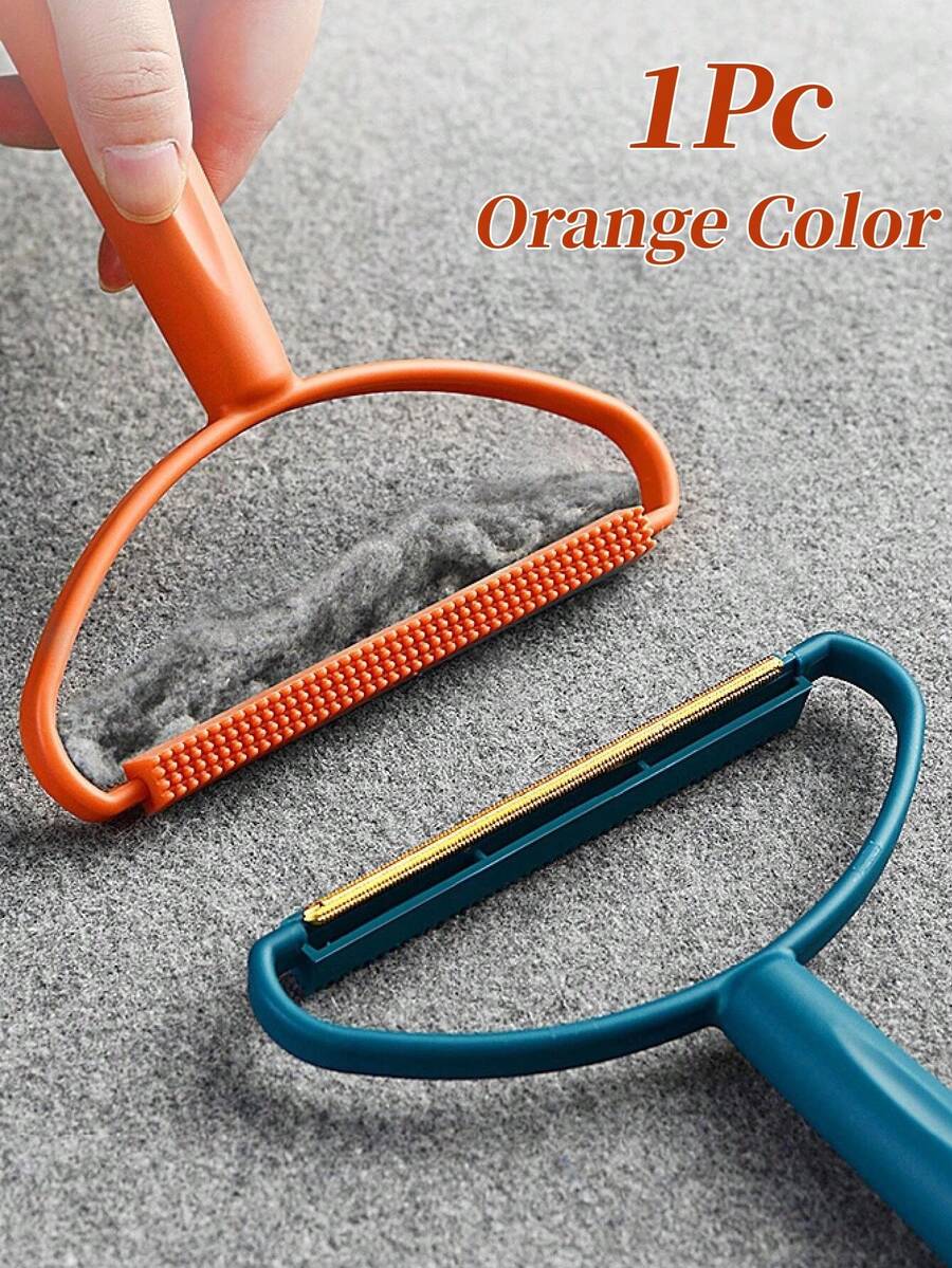 1只除蟲絨毛刷,清除衣服布料毛髮寵物剃須塵埃潔淨器,可攜式除毛器,沙發寵物除毛器,可攜式旅行