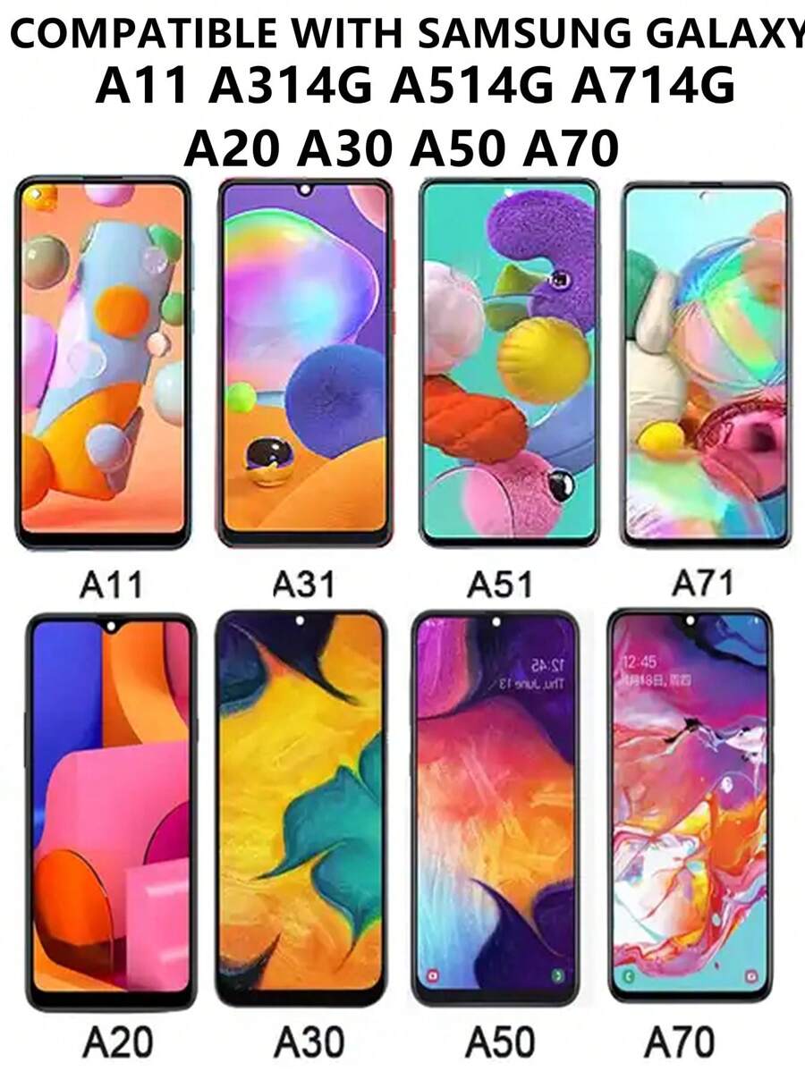 1 件 INCELL 显示屏兼容三星 Galaxy A11 A31 A51 A71 A20 A30 A50 A70 液晶触摸屏零件数字化仪更换