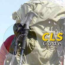 2 piezas mochila de Montañismo al aire libre, poste de Montañismo externo, hebilla de cuerda, hebilla fija, cuerda elástica, hebilla de unión, equipo, eslinga, cuerda elástica de cola - Negro - Ver 5