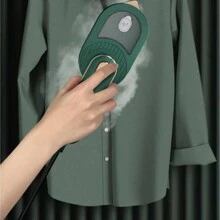 Rotatable Portable Garment Steamer For Travel/home Use, Steam Iron With Boat-shaped Design - Army Green - View 3