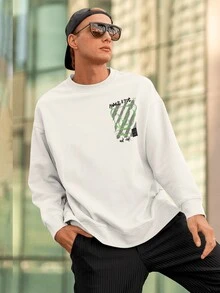 Men Sweatshirts - 白色 - 查看 3
