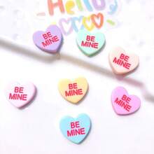 樹脂 Diy 珠寶、手機裝飾和服裝配件兒童樹脂貼紙、髮夾 Be Mine Heart Design - 均碼 - 查看 4