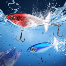 1pc Fishing Lures - Top Water Floating Rotating Tail Hard Bait for Slow Sinking Swimbaits and Effective Fishing