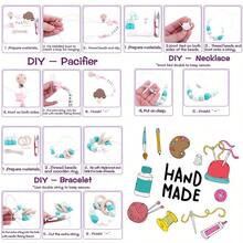 coskiss 100入組/袋12mm矽膠珠子,適用於玩具製作、早教手環、奶嘴鏈、項鍊、兒童diy珠寶配件