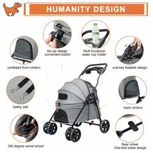 Pet Carrier - Grey - View 4