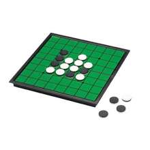 1set Foldable Reversible Magnetic Apple Chess And Othello Game Board With Magnetic Pieces - Multicolor - View 5