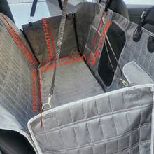 寵物汽車坐墊狗後座汽車坐墊保護套陽離子汽車坐墊安全扣