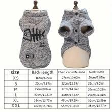 1 Miếng Màu xanh lá Xương cá Áo nỉ cho thú cưng - màu xanh lá - Xem 5