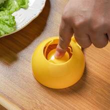 1pc Kitchen Household Rice Scoop & Rice Ball Molder With Half-sphere Shaped Function And Versatile Spoon For Kids - Yellow - View 2