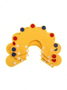 1 Miếng Vòng cổ Làm đẹp Che phủ Thú cưng Chống cắn Và Cái cổ Vòng cổ Đối với Mèo Và Chó Dụng cụ chải chuốt  Quan tâm - Màu vàng - Xem 4