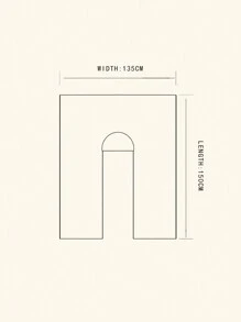 女士雪花聖誕風格暖披風,完美冬季氛圍和拍攝照片 - 卡其色 - 查看 5