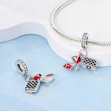 Skc047 Controlador De Juego En Forma De Orejas De Conejo Rosado Con Cuentas, Accesorios De Bricolaje De Joyería - Charm para mando de juego con orejas de conejo - Ver 5