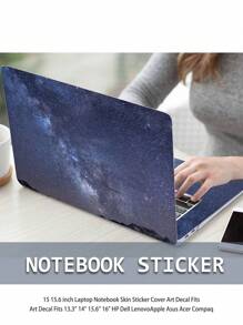 1套diy可拆式防刮花筆記型電腦皮膚貼紙,印有圖案,適用於惠普、戴爾、聯想、mabook、華碩、宏碁、康柏等15.6-16英寸筆記型電腦,不留痕跡 - 彩色 - 查看 4
