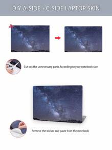 1套diy可拆式防刮花筆記型電腦皮膚貼紙,印有圖案,適用於惠普、戴爾、聯想、mabook、華碩、宏碁、康柏等15.6-16英寸筆記型電腦,不留痕跡 - 彩色 - 查看 5