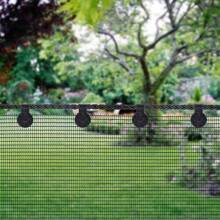 50 Sunshade Net Snap Fasteners, Black Round Plastic Clips, Suitable For Fixing Insect Nets And Sunscreen Nets - Black - View 4