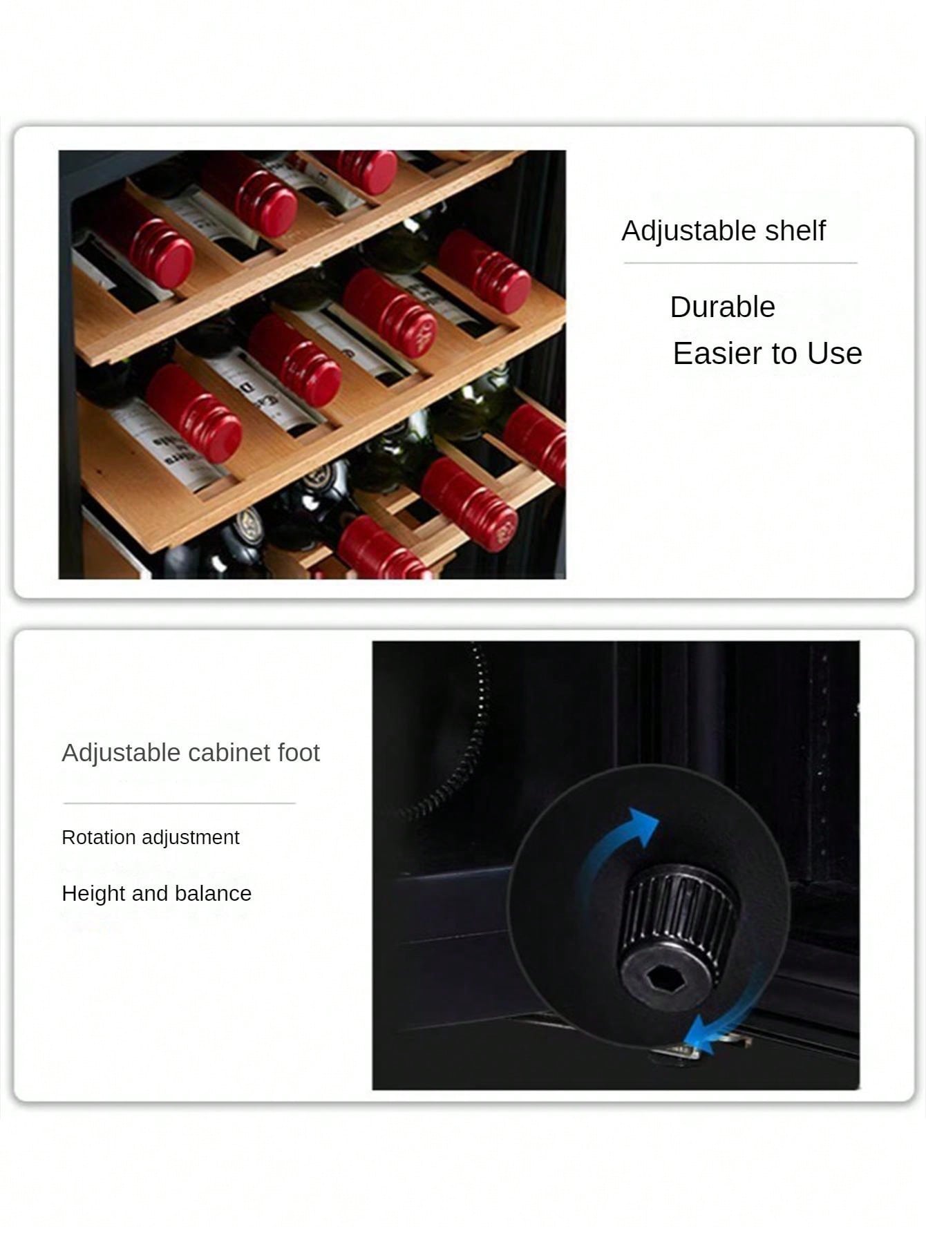 1pc Temperature Controlled Wine 12bottle Capacity, Miniature