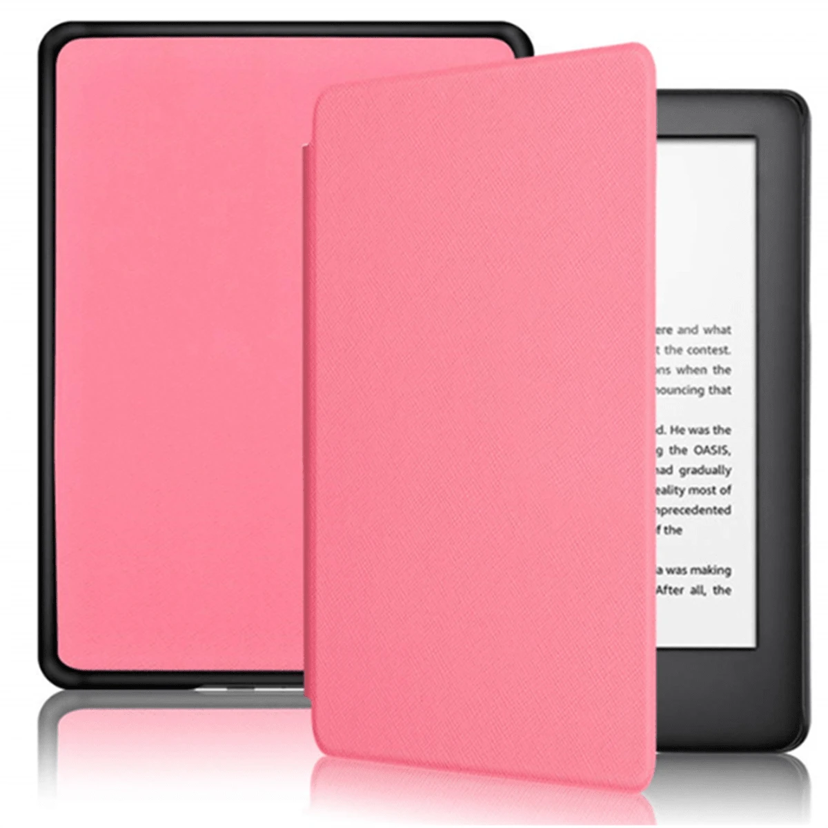 Case Capa para  kindle Com Alça Kindle658-10ª Geração J9G29R - Rosa chiclete - Visão 1