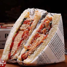 1pc Oil-Absorbing Baking Paper For Barbecue, Baking, Home Use, Non-Stick, Double-Sided - Brown - View 6