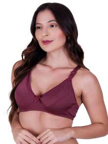 Maternity Lingerie - 酒紅色 - 查看 1