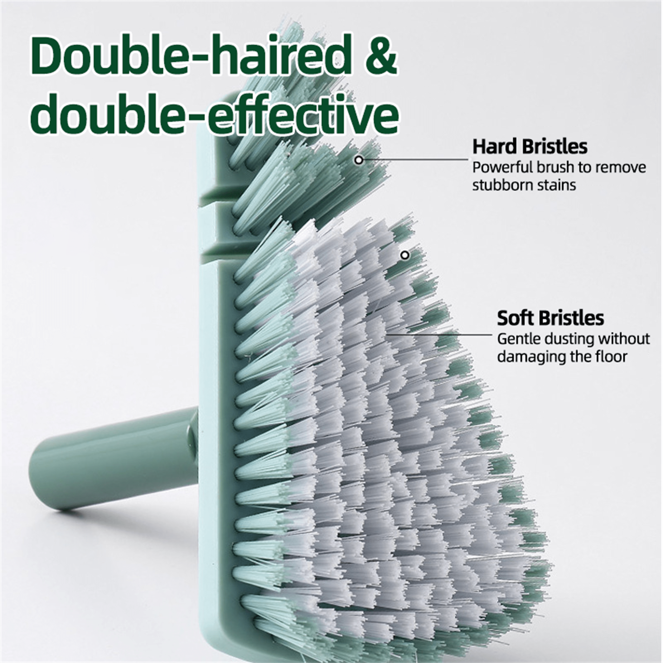 Multi Purpose Floor Scrubber Brush with Long Handle 180°Rotatable Floor
