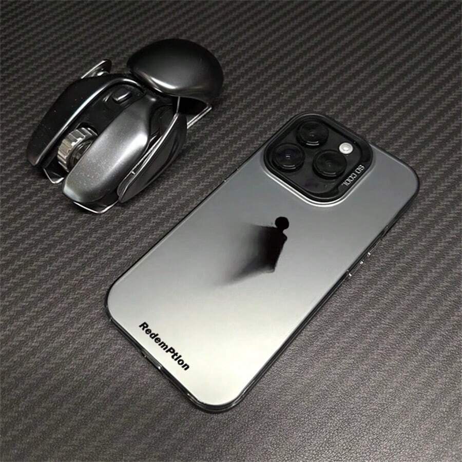 1 carcasă neagră pentru telefon cu artă abstractă anti-cădere compatibilă cu iPhone (7/8/11/12/13/14/15/X/Xr/Xs/Plus/Pro/Pro Max/Se2)