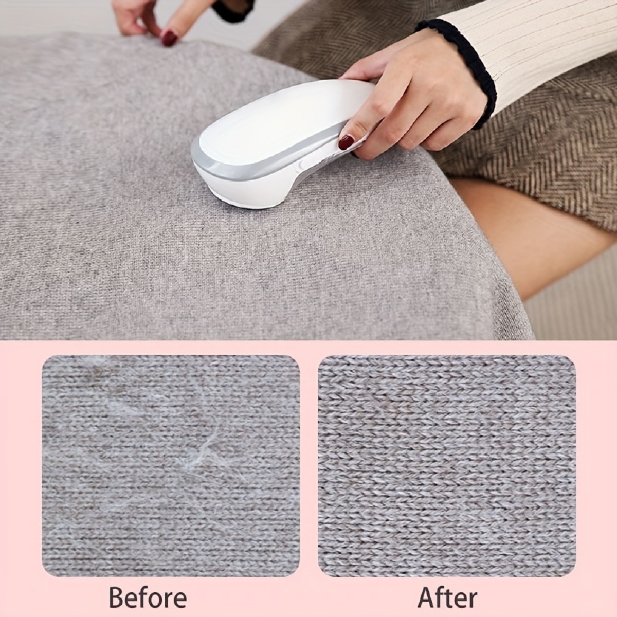 USB Fabric Shaver and Lint Remover Clothes, Furniture, Sweaters