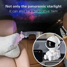 Astronaut Star Projector, Nebula Starry Lights With Remote Control/Timer, Galaxy And Star Projector, Suitable For Children, Bedrooms, Living Room, Christmas Gift - White - View 7