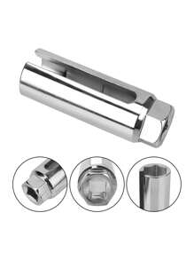 1入組1/2" 22mm驅動插座汽車扳手,用於氧氣傳感器的安裝拆卸更換工具,汽車維修卡車汽車配件 - 銀色 - 查看 11