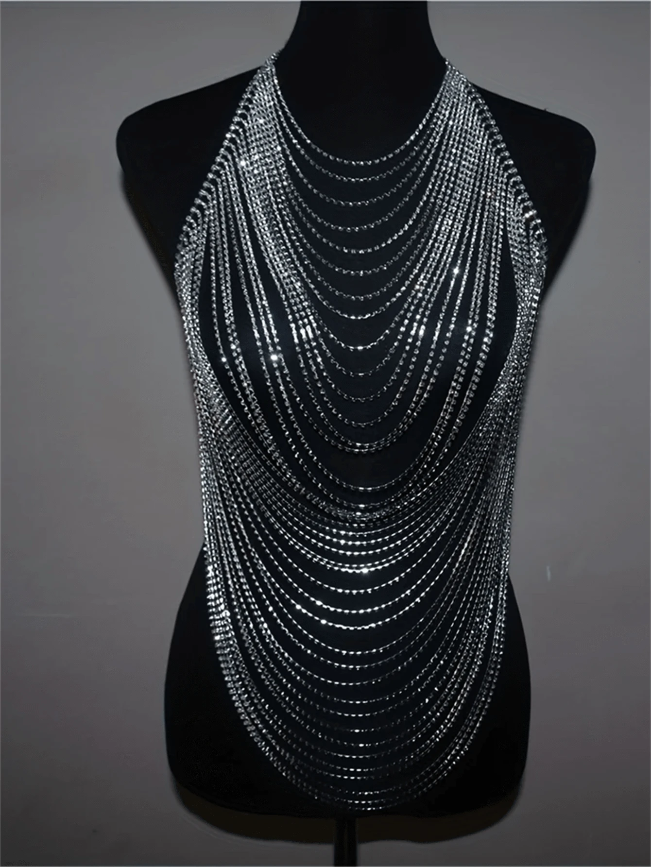 Body Chain - Silver - View 1