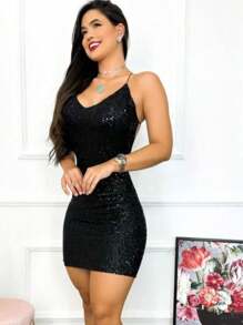 Women Dresses - Black - View 1