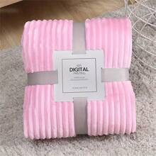 1 Piece Double Layer Baby Girl Pink Polyester Blanket Love Valentine
