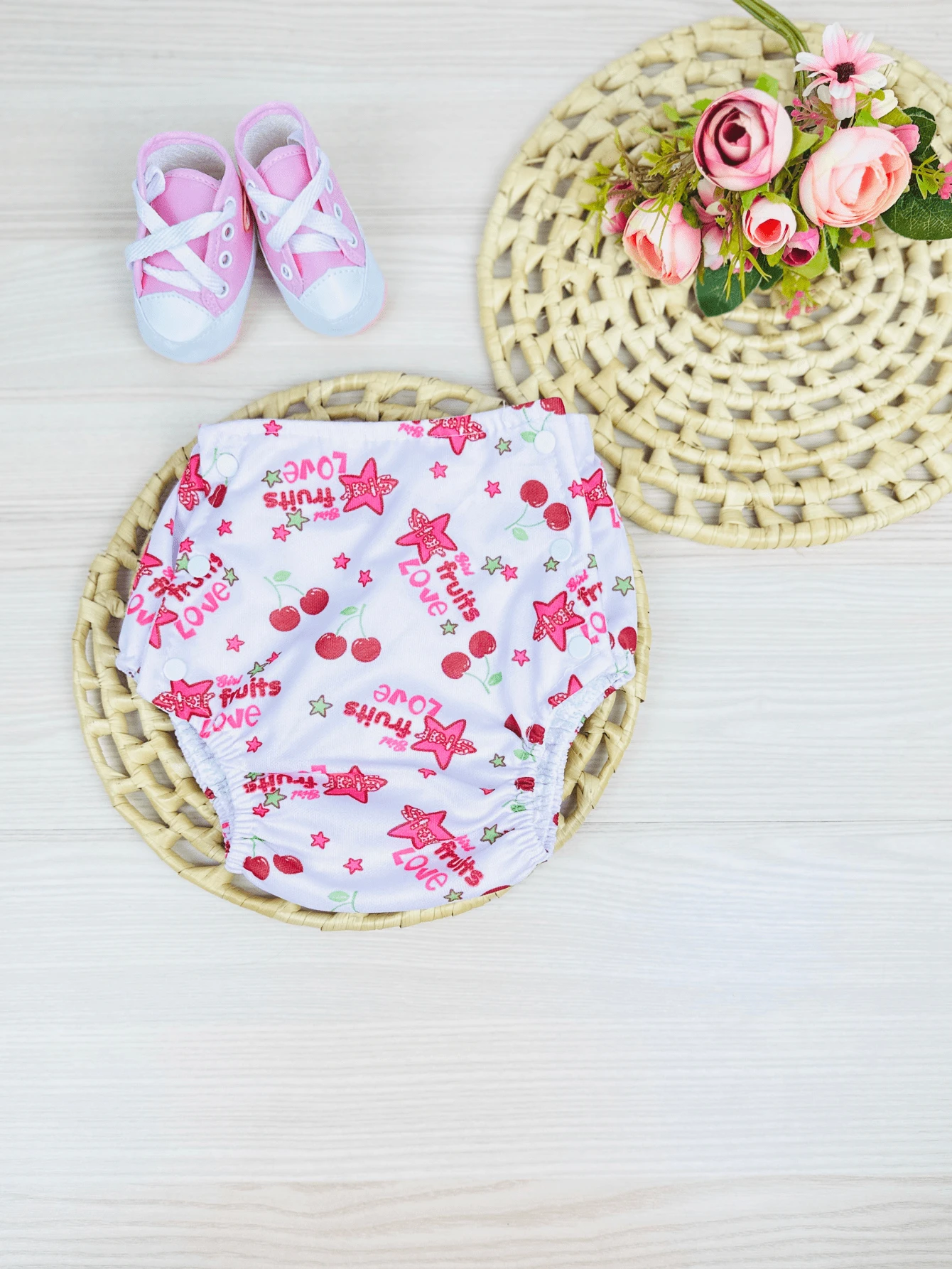 Baby Cloth Diapers - 彩色 - 查看 1
