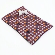 Pet Bed & Crate Mat - Maroon - View 1